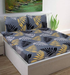 Tropical Leaves Bedsheet Set